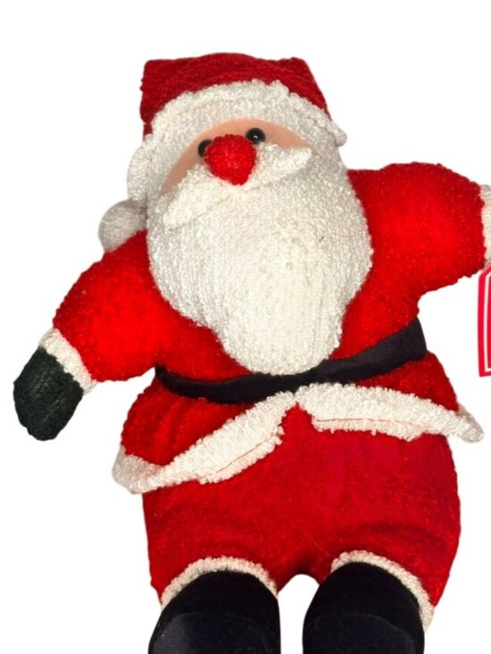 NWT Santa Claus Plush 15" Holiday Decoration Stuffed Animal Soft Cozy Light - Picture 1 of 6